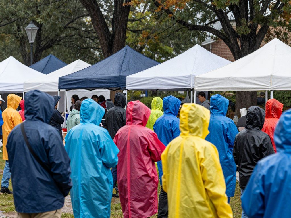 Winston-Salem outdoor event affected by weather
