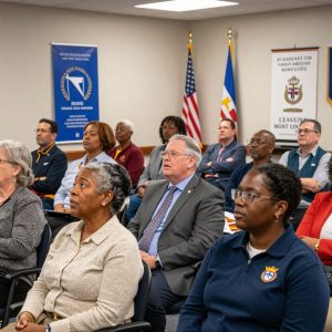 Residents of Kansas City discussing civic engagement at a local meeting