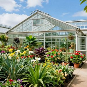 Beautiful flowers and plants at Heartland Nursery in Kansas City