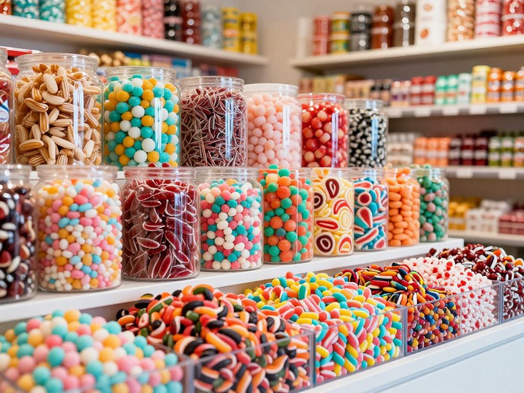 Variety of candies at Kansas City Candy Company