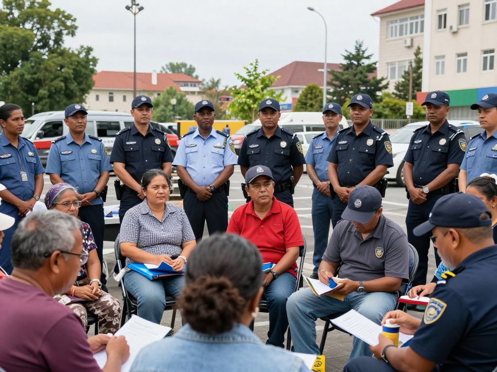 Community meeting in Kansas City about public safety