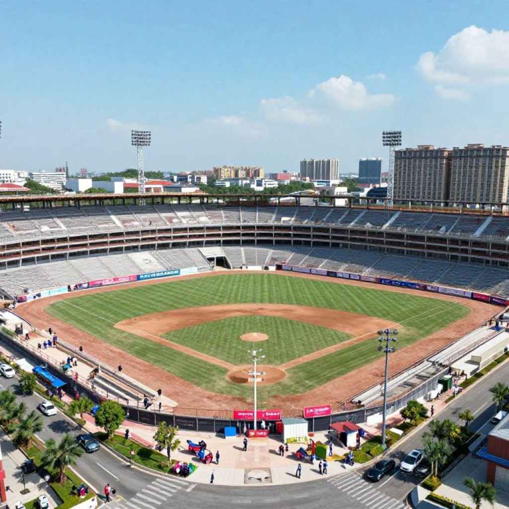 Rendering of the proposed Kansas City Royals stadium