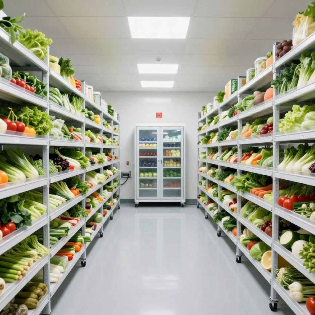 Vertical Cold Storage facility with organic certification