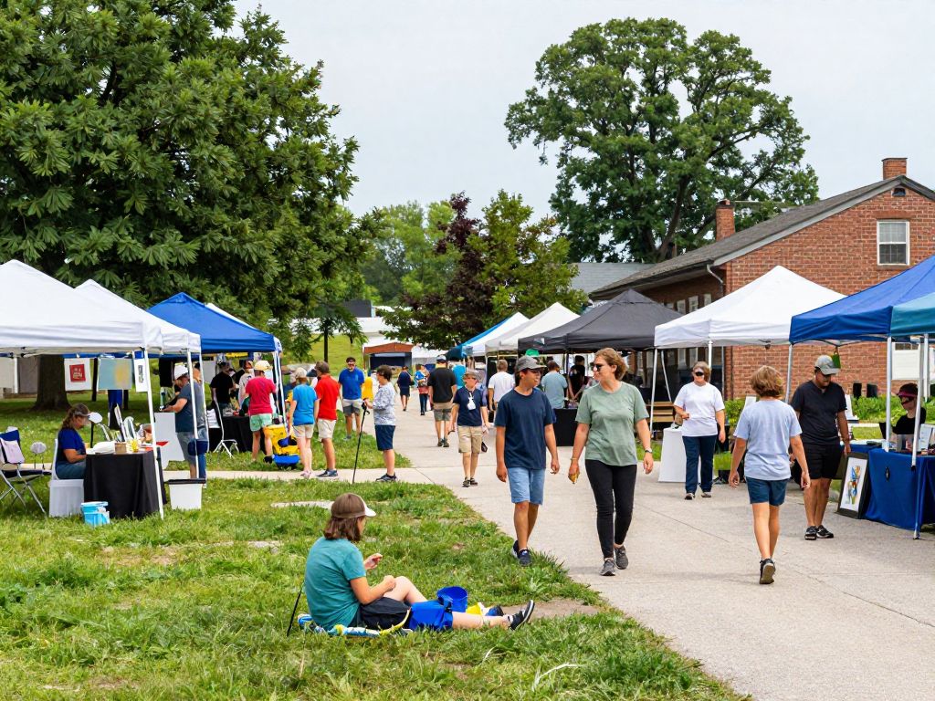 Springfield Missouri community events showcasing local art, food, and family activities.