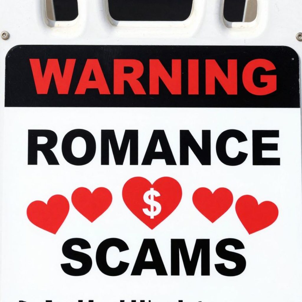Warning about romance scams during Valentine's Day