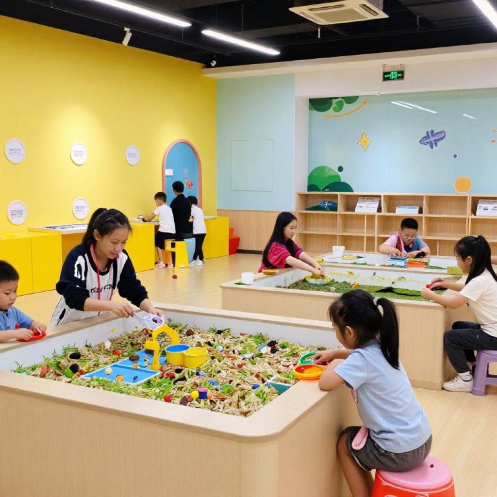 Children engaging in sensory-friendly activities at Wonderscope Museum in Kansas City.