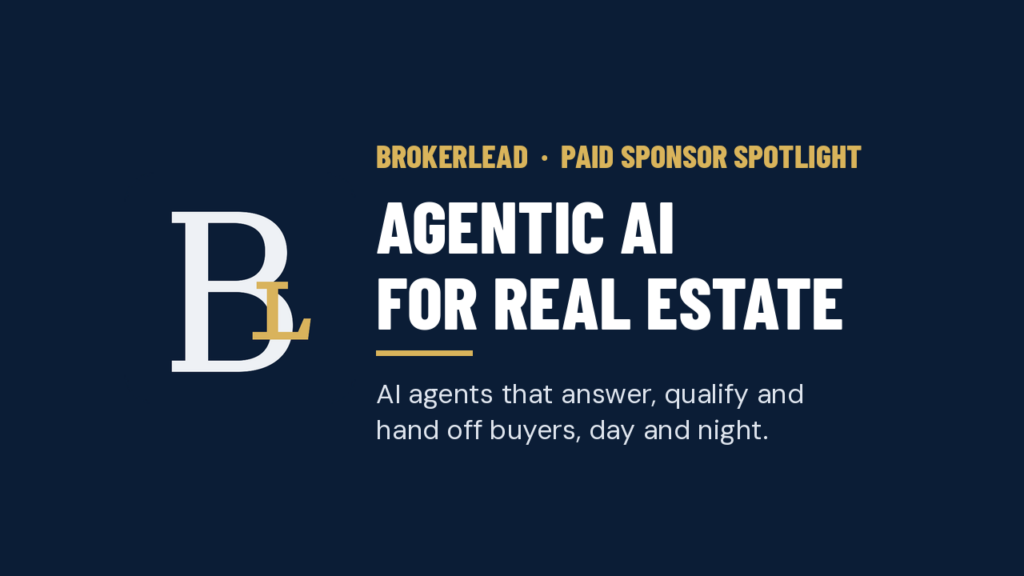 BrokerLEAD agentic AI for real estate, paid sponsor of this HEREKansas City Real Estate Spotlight